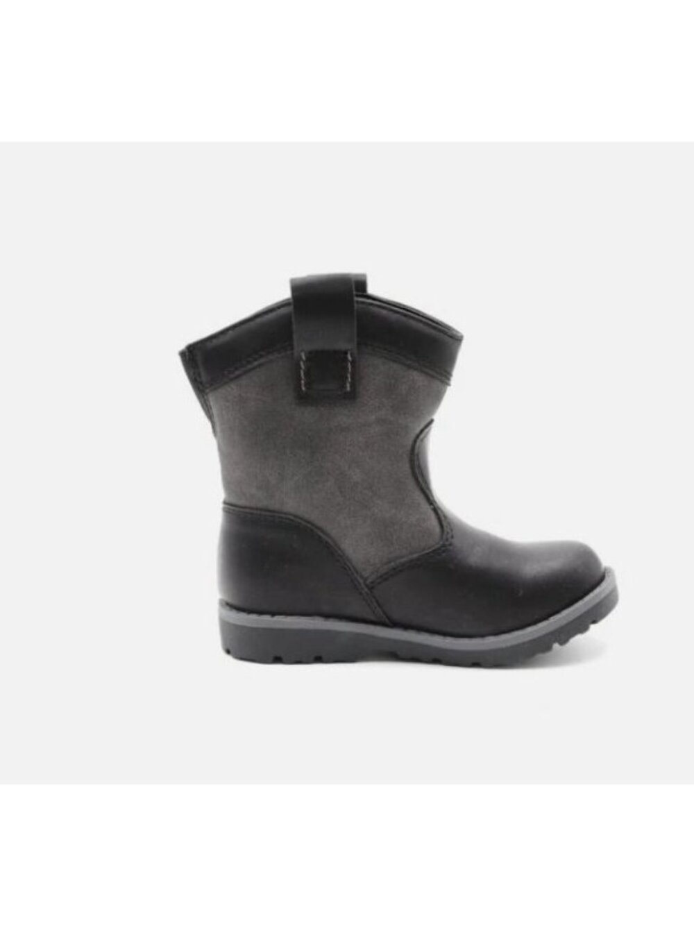 Cat & Jack Kids Black & Gray Pull-On Boots Size 6 - Picture 7 of 7
